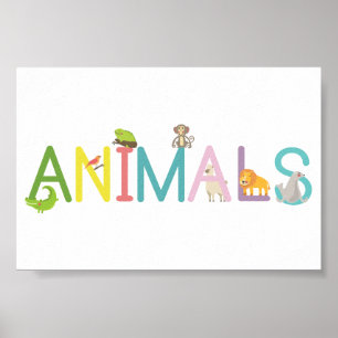 Tiere Poster