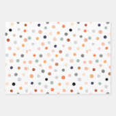 Tiere Punkte und Rainbows Geschenkpapier Set (Vorderseite 2)