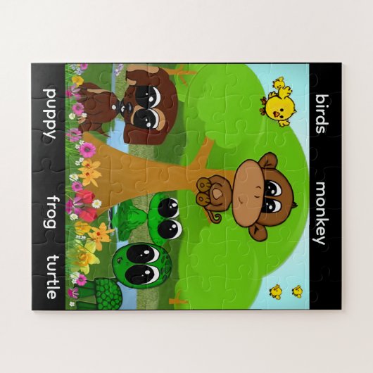 Tiere Puzzle (Horizontal)