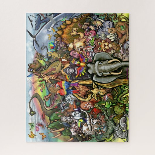 Tiere Puzzle (Vertikal)