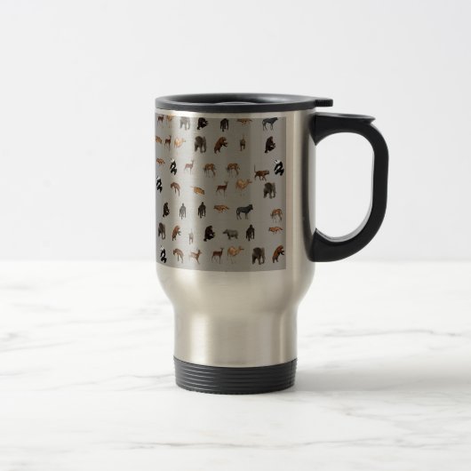 Tiere Reisebecher (Rechts)
