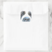 Tiere Runder Aufkleber (Tasche)