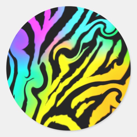 TIERE RUNDER AUFKLEBER (Vorderseite)