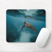 Tiere, Schildkröten, Wasser Mousepad (Mit Mouse)