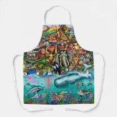 Tiere Schürze (Vorderseite)
