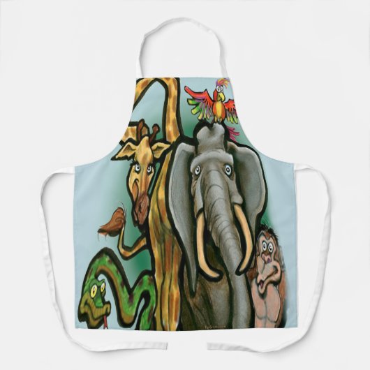 Tiere Schürze (Vorderseite)
