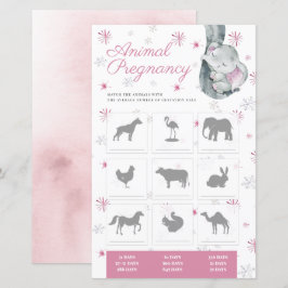 Tiere Schwangerschaft Mädchen Kinderduschspielgerä