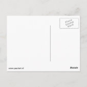 'Tiere sind auch Menschen' Postkarte (Rückseite)