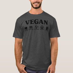 Tiere sind Freunde, nicht Nahrungsmittel Veganer V T-Shirt