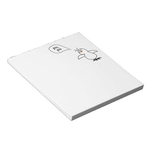 Tiere sprechen auch Spanisch! Merchandise Notizblock (angewinkelt)