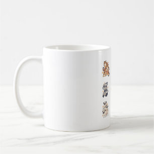 Tiere stapeln Freude � Süße Tier Art Kaffeetasse