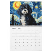 Tiere Sternennacht 2026 Kalender (Jan 2027)
