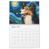 Tiere Sternennacht 2026 Kalender (Feb 2027)