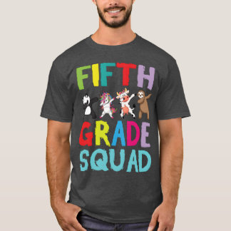 Tiere Studenten Dabbing Rückseite Schule Fünfte re T-Shirt