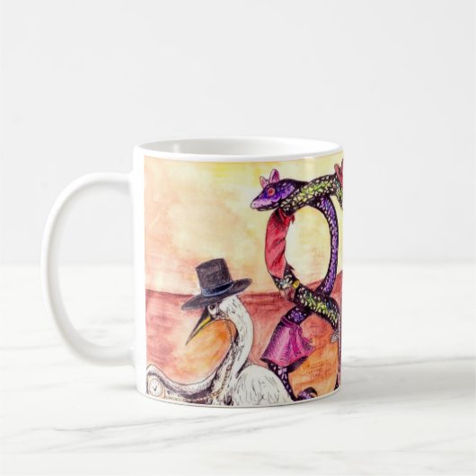 Tiere tanzen kaffeetasse (Links)