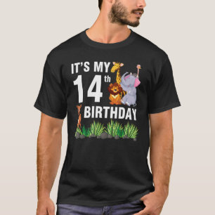 Tiere tanzen zusammen glücklich 14 Jahre Es ist me T-Shirt