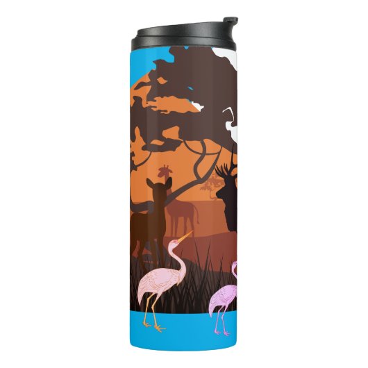 tiere' thermosbecher (Nach links gedreht)