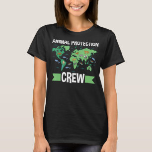 Tiere über den Rettungsschirm von Tieraktivisten T-Shirt