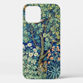 Tiere und Blume, Wald, William Morris Case-Mate iPhone Hülle (Rückseite)