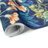 Tiere und Blume, Wald, William Morris Geschenkpapier (Rolleneckpunkt)