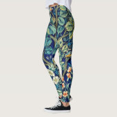 Tiere und Blume, Wald, William Morris Leggings (Links)