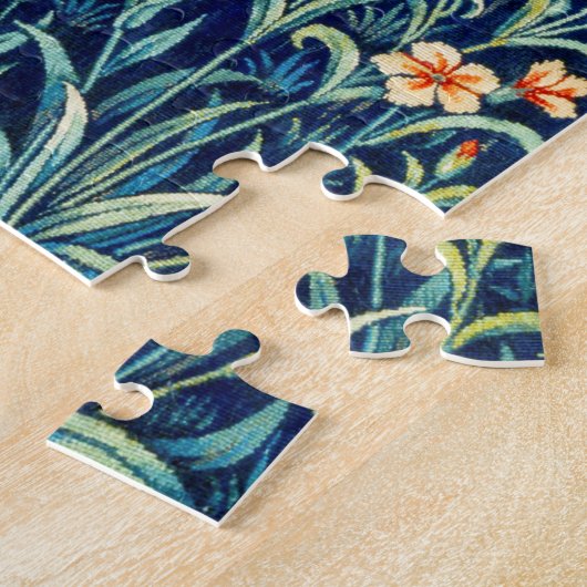 Tiere und Blume, Wald, William Morris Puzzle (Seite)