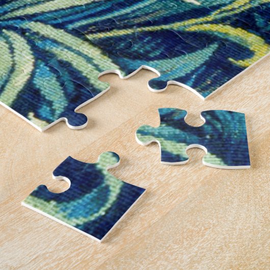 Tiere und Blume, Wald, William Morris Puzzle (Seite)