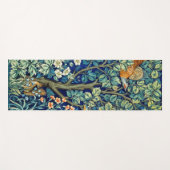 Tiere und Blume, Wald, William Morris Yogamatte (Vorderseite (Horizontal))