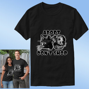 Tiere und Haustiere, ADOPTIERT T-Shirt