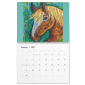 Tiere und Kunstkalender Kalender (Feb 2027)