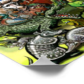 Tiere und Tiere Poster (Ecke)
