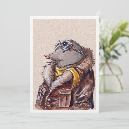 Tiere von Big Rock: Bix Bartle, Testpilot (Stehend Vorderseite)