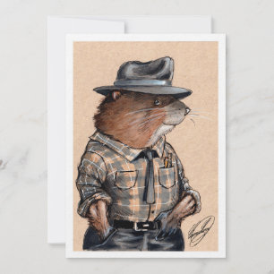 Tiere von Big Rock: E. Muskrat