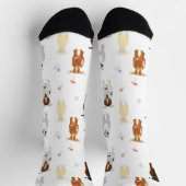 Tiere von Hausgeflügel Socken (Oben)