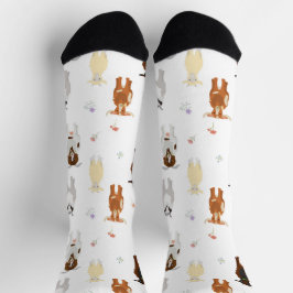 Tiere von Hausgeflügel Socken