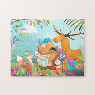 Tiere Wanderpuzzle Puzzle