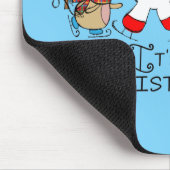 Tiere Weihnachten Mousepad (Ecke)