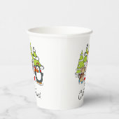 Tiere Weihnachten Pappbecher (Rechts)