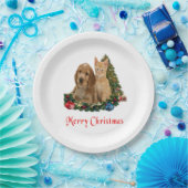 Tiere Weihnachtsgeschenke Pappteller (Party)