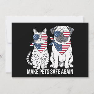 Tiere wieder sicher machen Trump Harris Debatte Hu Einladung