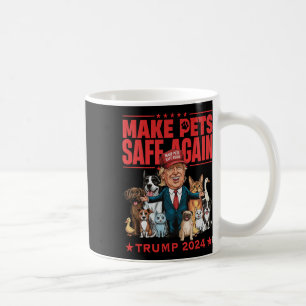 Tiere wieder sicher machen Trump rettet unsere Hau Kaffeetasse