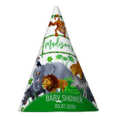 Tiere Wild One Jungle Grüne Safari Winter Partyhütchen (Rechts)