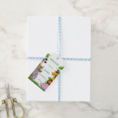 Tiere Wild-One-Jungle-Safari Für Kinder Geschenkanhänger (Mit Garn)