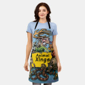 Tiere Xings Schürze (Getragen)