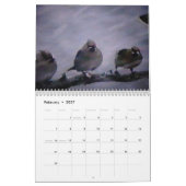 Tiere Yellowstonegewohnheit Druckkalenders Kalender (Feb 2027)