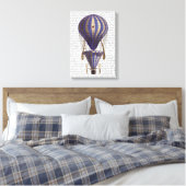 Tiered Hot Air Ballon Blue Leinwanddruck (Insitu (Schlafzimmer))