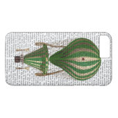 Tiered Hot Air Ballon Green Case-Mate iPhone Hülle (Rückseite (Horizontal))