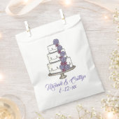 Tiered Wedding Cake Brautparty Jubiläum Geschenktütchen (Ausgeschnitten)