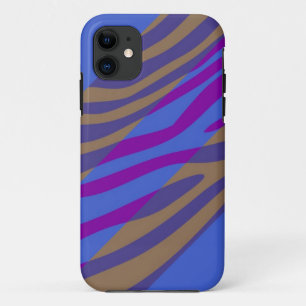 Tiereindruck-Haut Zebra Retro Farbige Muster 11 Case-Mate iPhone Hülle