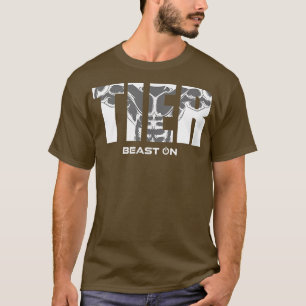 TiereMuskeln Bestie OnGym Motivation Fitness Sayin T-Shirt